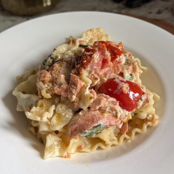 Viral Boursin Salmon Pasta (One Pan, 20 Minutes)