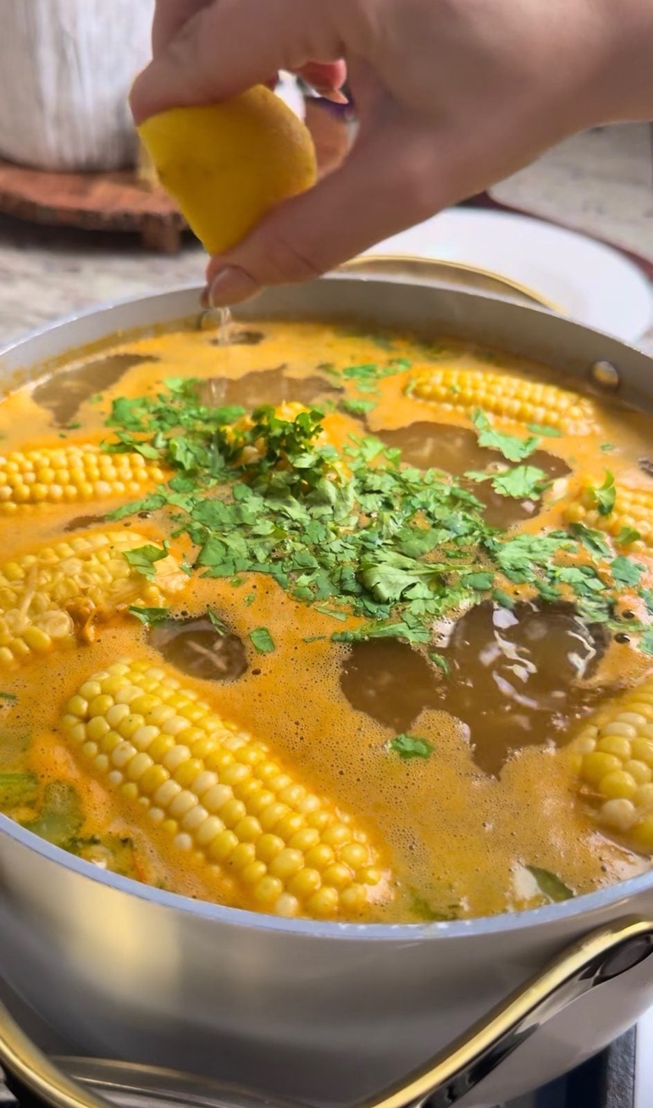 caldo de pollo