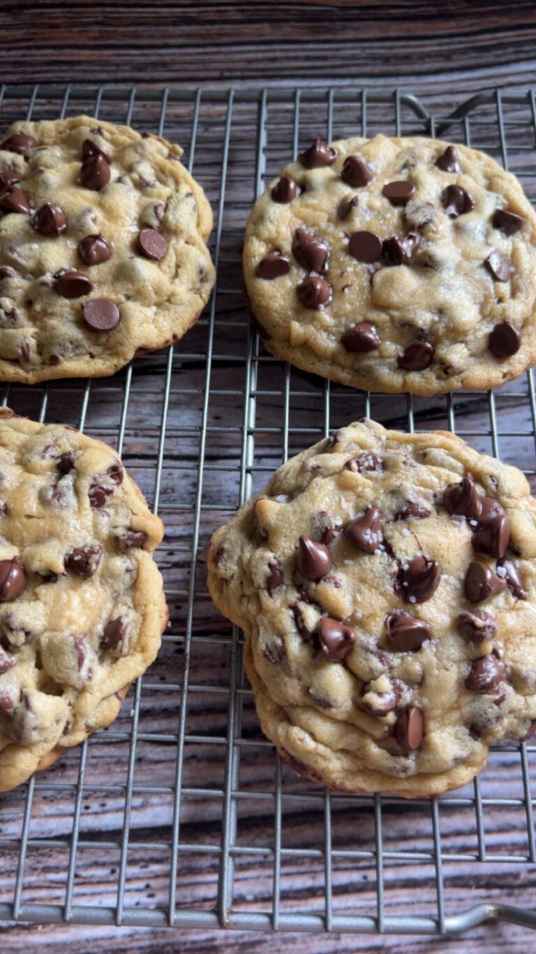 Copycat Crumbl Chocolate Chip Cookies