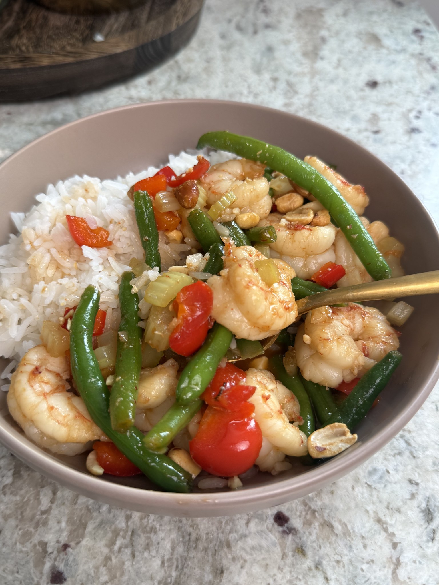 20 Minute One Pan Kung Pao Shrimp final pic