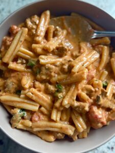 30-Minute Creamy Tomato Italian Sausage Pasta