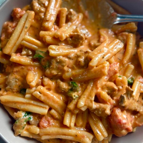 30-Minute Creamy Tomato Italian Sausage Pasta