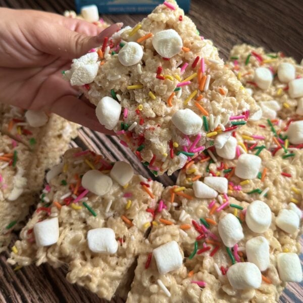 Brown Butter Rice Krispie Treats final pic 1
