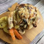 Buttery Whole Roasted Chicken with Potatoes and Carrots final pic 1