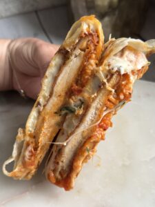 Crispy Chicken Parmesan Wrap