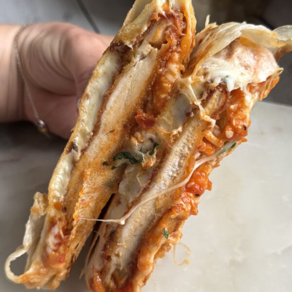 Crispy Chicken Parmesan Wrap final pic 1