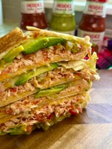 Crispy Salsa Chicken Crunchwraps