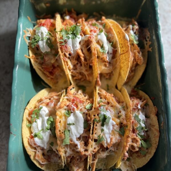 Easy Baked Chicken Tacos