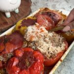 Greek Stuffed Peppers with Potatoes