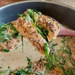 One-Pan 30-Minute Creamy Chicken and Spinach Orzo