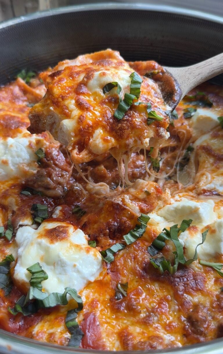 One Pan, 30 Minute Deconstructed Lasagna