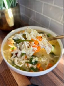 One-Pan Lemon Chicken Orzo Soup