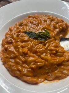 One Pan Orzo Alla Vodka Sauce (30 Minutes)