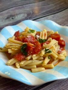 Strawberry Tomato and Basil Pasta