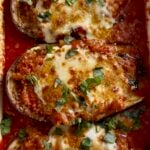 Stuffed Eggplant Parmesan Boats