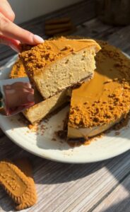 Viral Biscoff Cheesecake