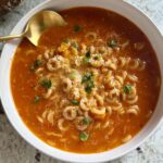 Brothy Parmesan Spaghetti-O Soup