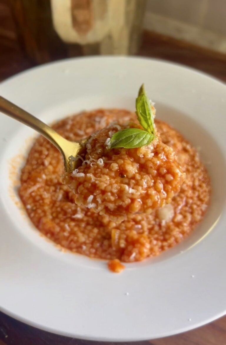One Pan Mom & Nonna’s Tomato Pastina (20 Minutes)