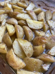 Greek Lemon Potatoes