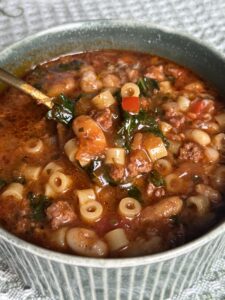 One Pan Pasta e Fagioli Soup (Stanley Tucci Inspired)