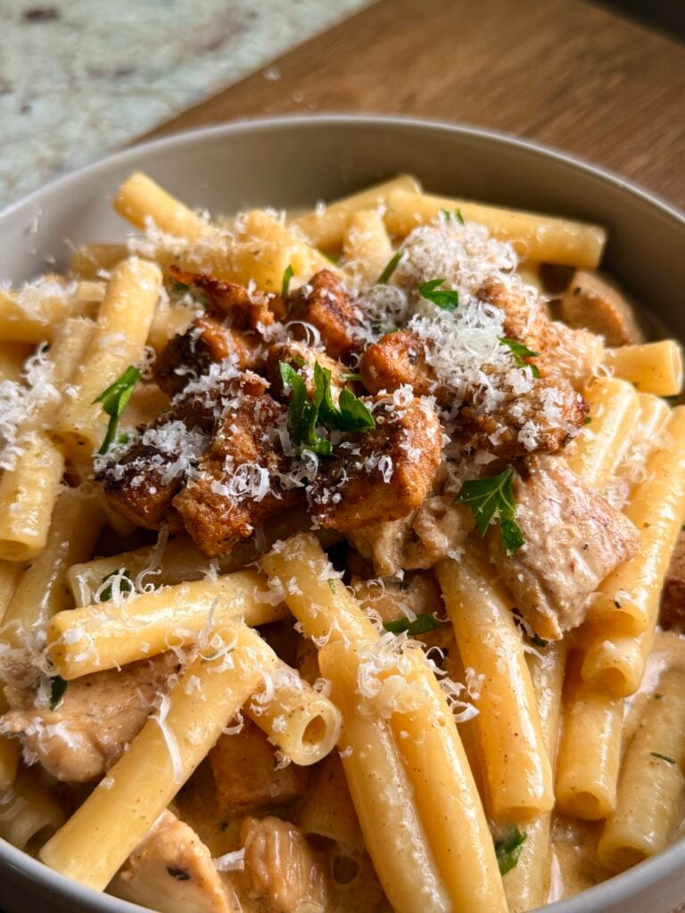 Creamy Chicken Alfredo Pasta