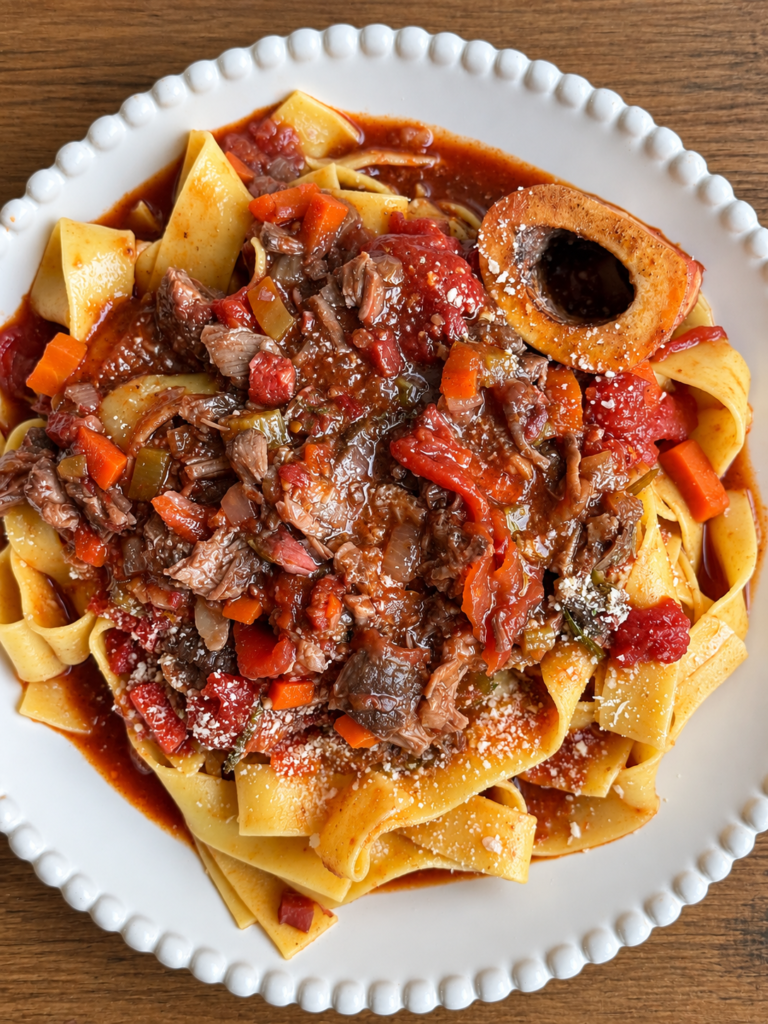 Osso Buco (Braised Beef Shank Ragu)
