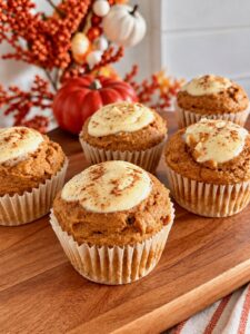 Pumpkin Cream Cheese Muffins